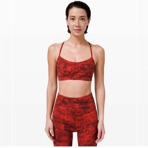 Flow Y Bra sz 6 lululemon lunar New Year collection sports bra